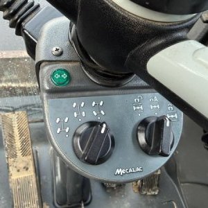 foto 14t mobilbagger haammer gabel 4schaufel Mecalac 714