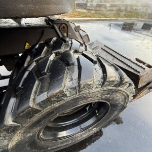 foto 14t mobilbagger haammer gabel 4schaufel Mecalac 714