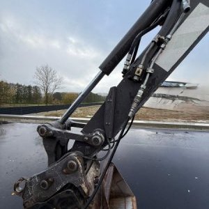 foto 14t mobilbagger haammer gabel 4schaufel Mecalac 714