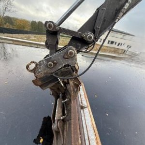 foto 14t mobilbagger haammer gabel 4schaufel Mecalac 714