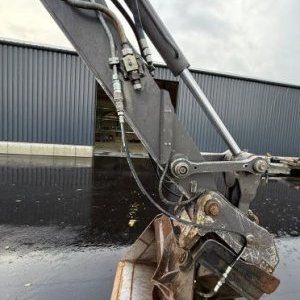 foto 14t mobilbagger haammer gabel 4schaufel Mecalac 714