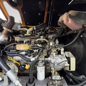 foto 14t mobilbagger haammer gabel 4schaufel Mecalac 714