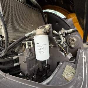 foto 14t mobilbagger haammer gabel 4schaufel Mecalac 714