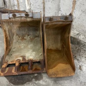 foto 14t mobilbagger haammer gabel 4schaufel Mecalac 714